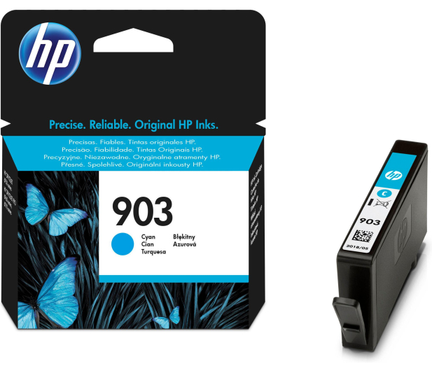 HP 903 cyan do 315str. Instant Ink - 307894 - zdjęcie 2